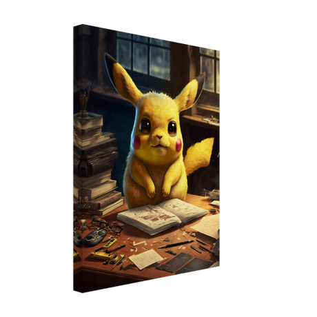 Pikachu's 9-5 Canvas Print - WallLumi Canvases