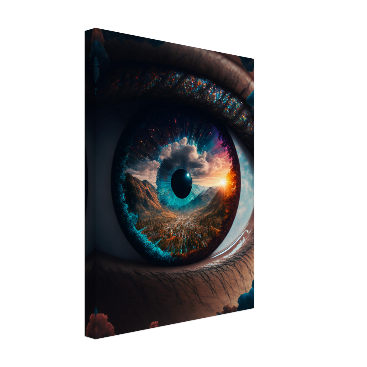 All Seeing Canvas Print - WallLumi Canvases