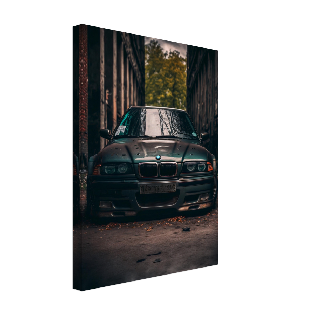 BMW E36 Menace Canvas Print - WallLumi Canvases