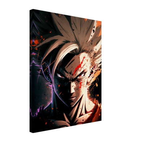 The Legendary Goku Canvas Print - WallLumi Canvases