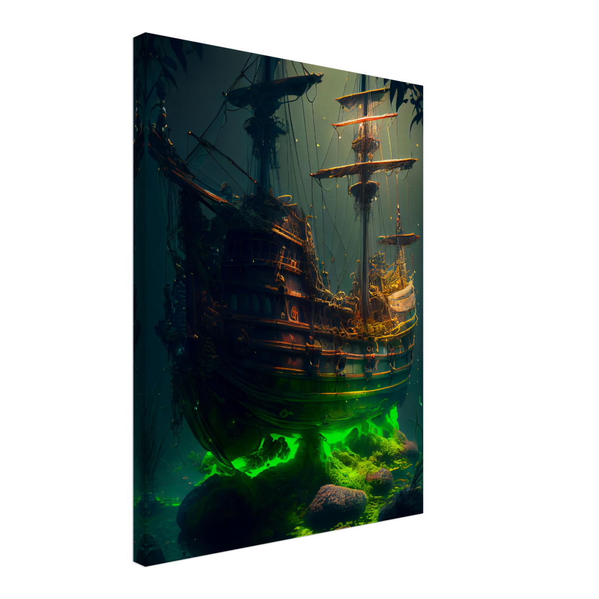 Sunken Treasure Ship - WallLumi