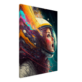 Cosmic Explosion of Color Canvas Print - WallLumi Canvases