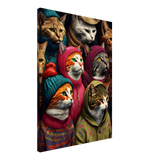 Cat People Canvas Print - WallLumi Canvases