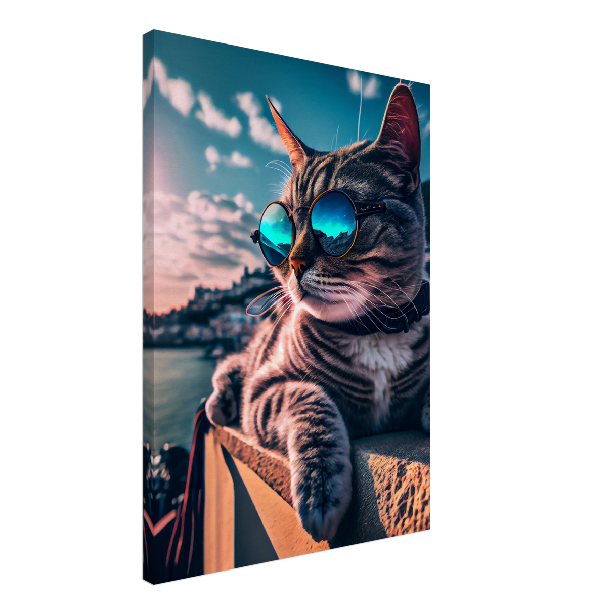 Rooftop Rebel Canvas Print - WallLumi Canvases