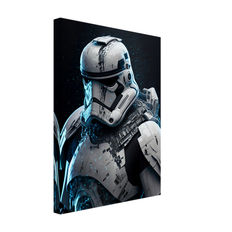 Galactic Enforcer Canvas Print - WallLumi Canvases