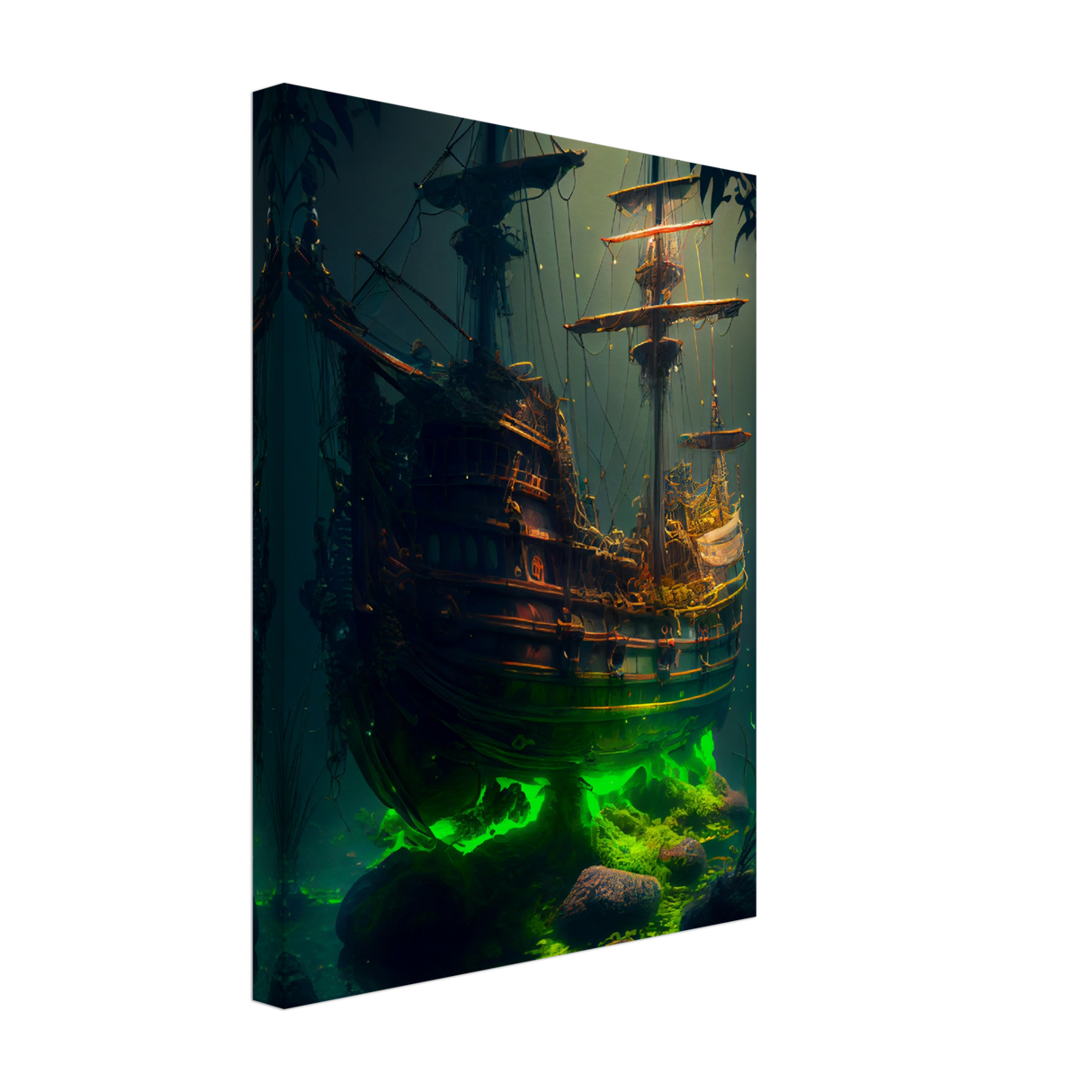 Sunken Treasure Ship - WallLumi