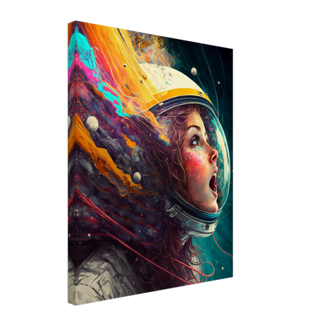 Cosmic Explosion of Color Canvas Print - WallLumi Canvases