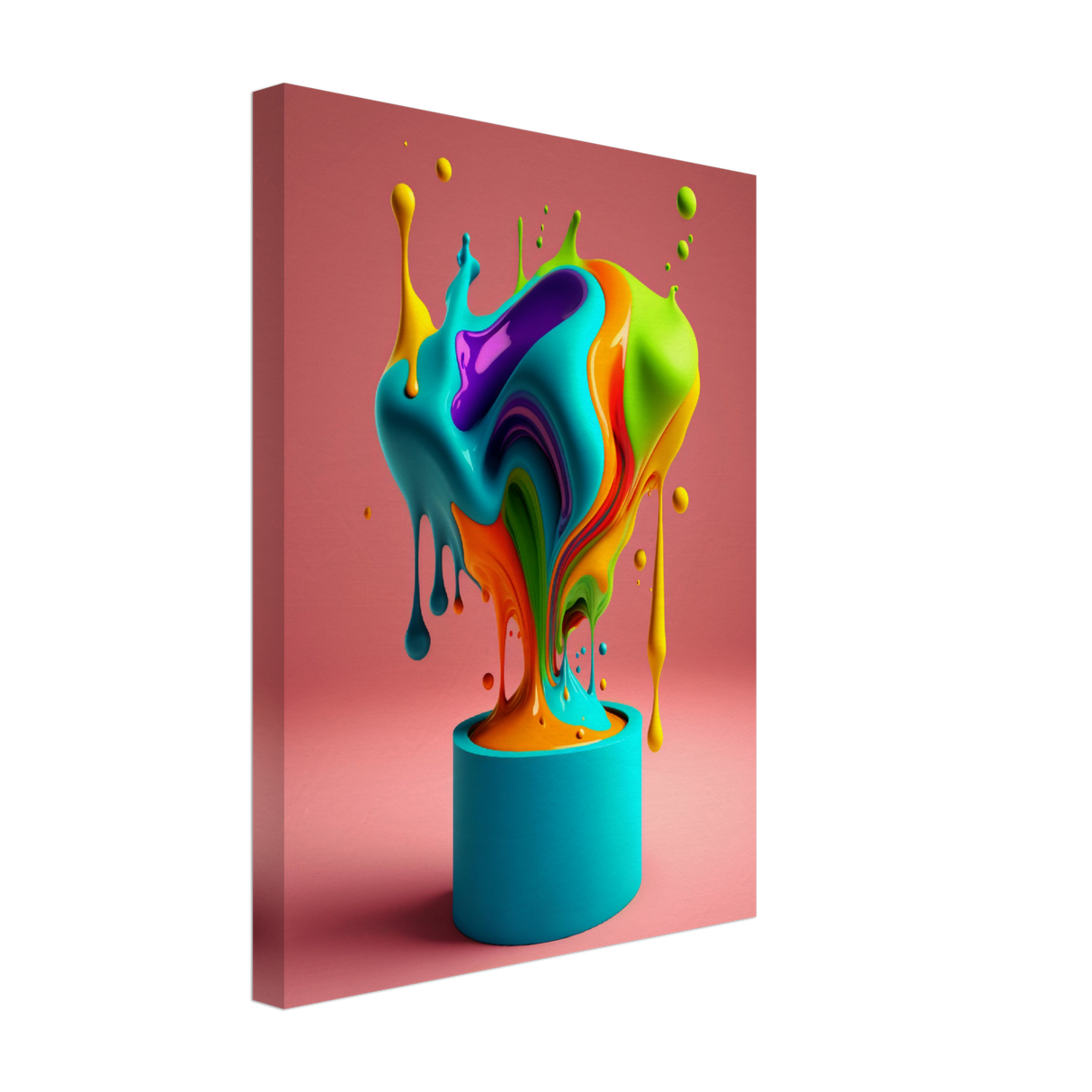 Liquid Motion Canvas Print - WallLumi Canvases