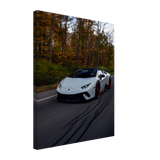 Autumnal Lamborghini Canvas Print - WallLumi Canvases