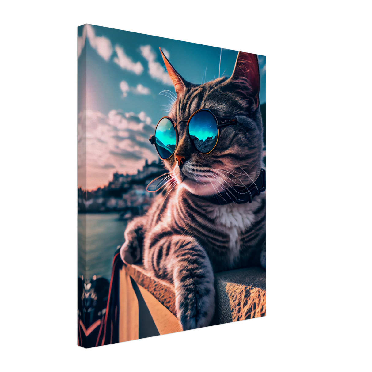 Rooftop Rebel Canvas Print - WallLumi Canvases