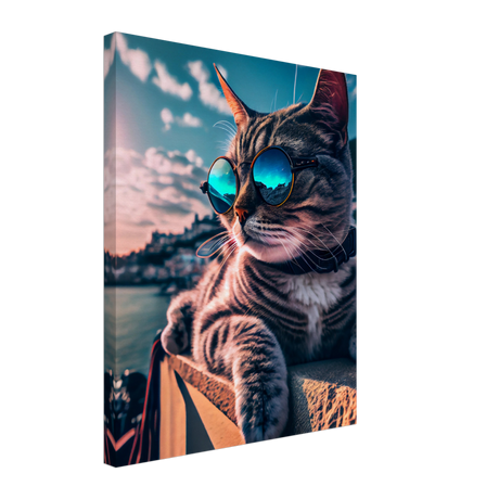 Rooftop Rebel Canvas Print - WallLumi Canvases