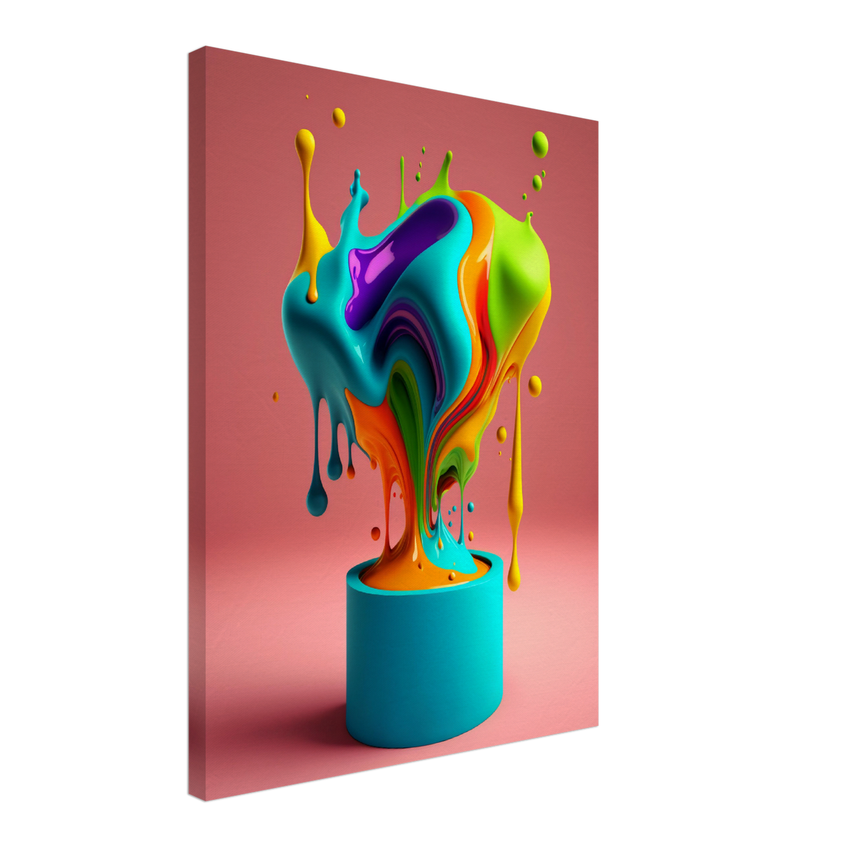 Liquid Motion Canvas Print - WallLumi Canvases