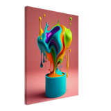 Liquid Motion Canvas Print - WallLumi Canvases