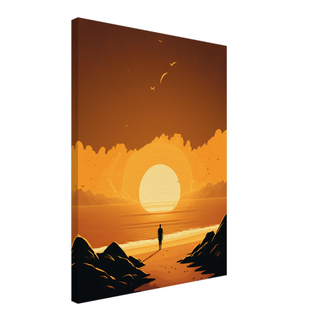 Golden Hour Canvas Print - WallLumi Canvases