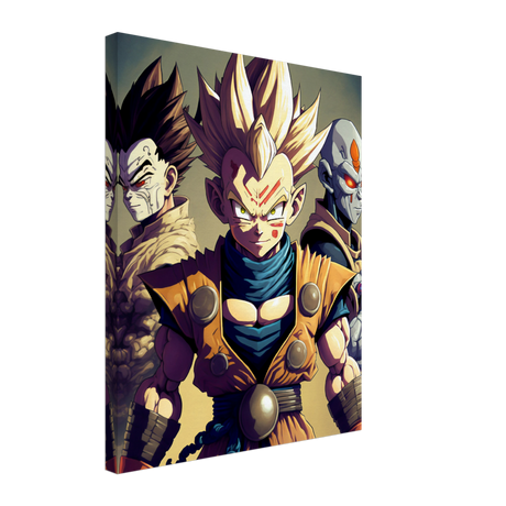 Dragon Ball Z Fan Art Canvas Print - WallLumi Canvases