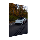 Autumnal Lamborghini Canvas Print - WallLumi Canvases