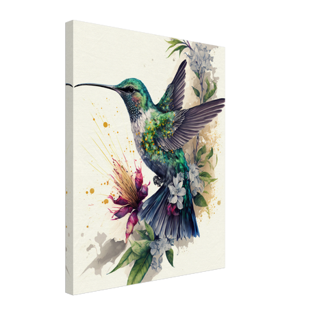 Floral Flutter Canvas Print - WallLumi Canvases