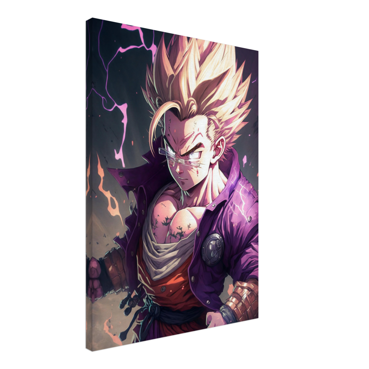 Gohan's Fury Canvas Print - WallLumi Canvases