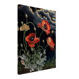 Flossy Floral Canvas Print - WallLumi Canvases