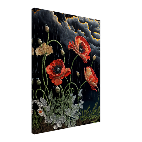 Flossy Floral Canvas Print - WallLumi Canvases