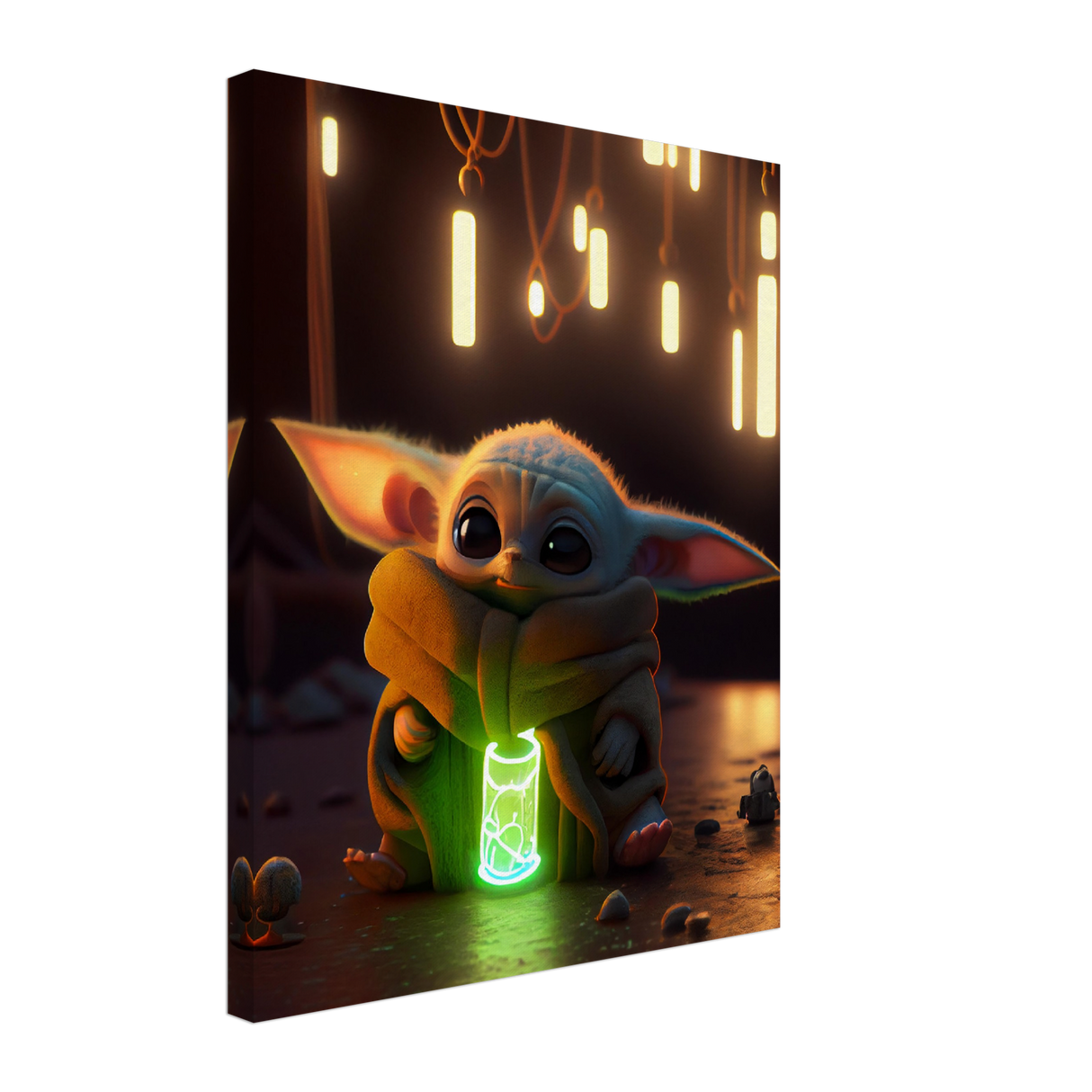 Baby Yoda - WallLumi