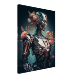 Robo-Flora Canvas Print - WallLumi Canvases