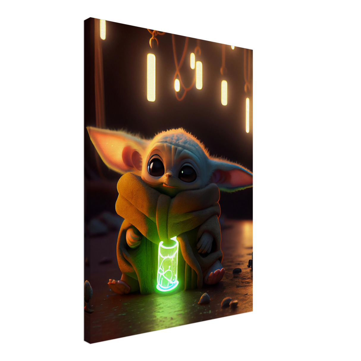 Baby Yoda - WallLumi