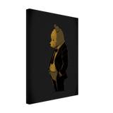 Pooh In A Suit Canvas Print - WallLumi Canvases