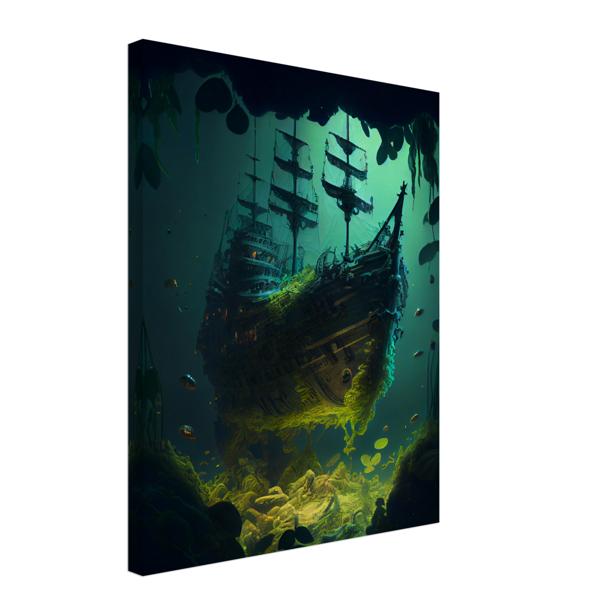 Sunken Pirate Ship - WallLumi