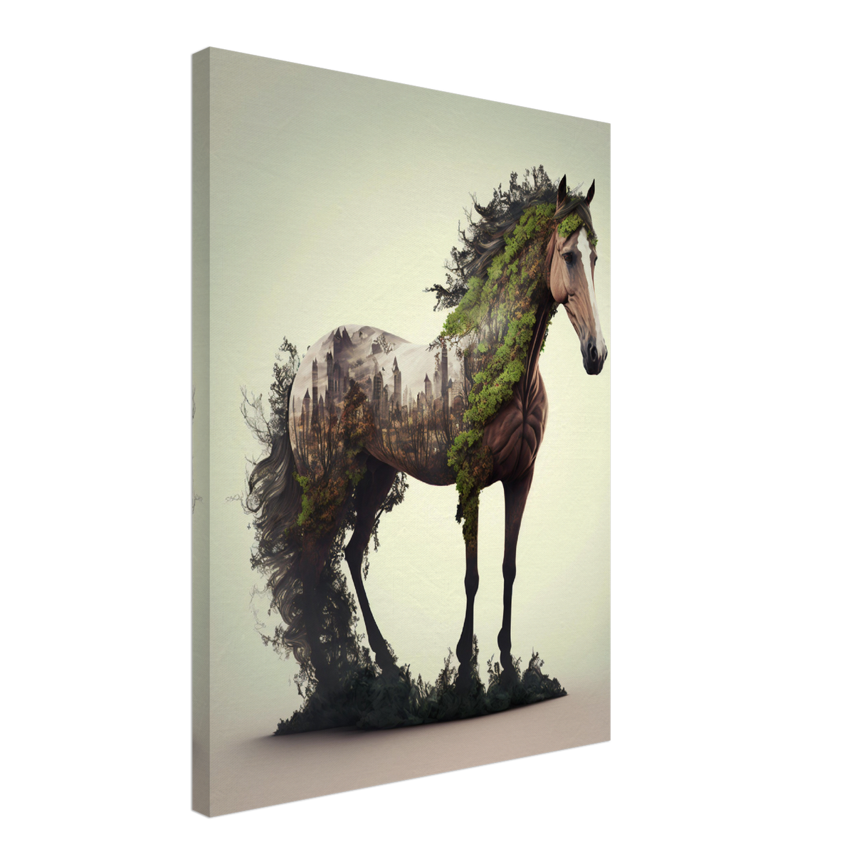 Nature's Equine Canvas Print - WallLumi Canvases