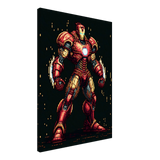 Pixelated Iron Man - WallLumi