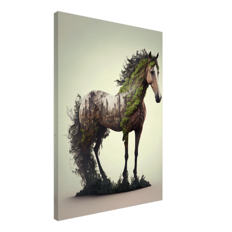 Nature's Equine Canvas Print - WallLumi Canvases