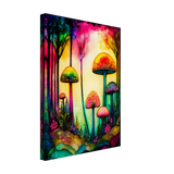 Psychedelic Fungi Canvas Print - WallLumi Canvases