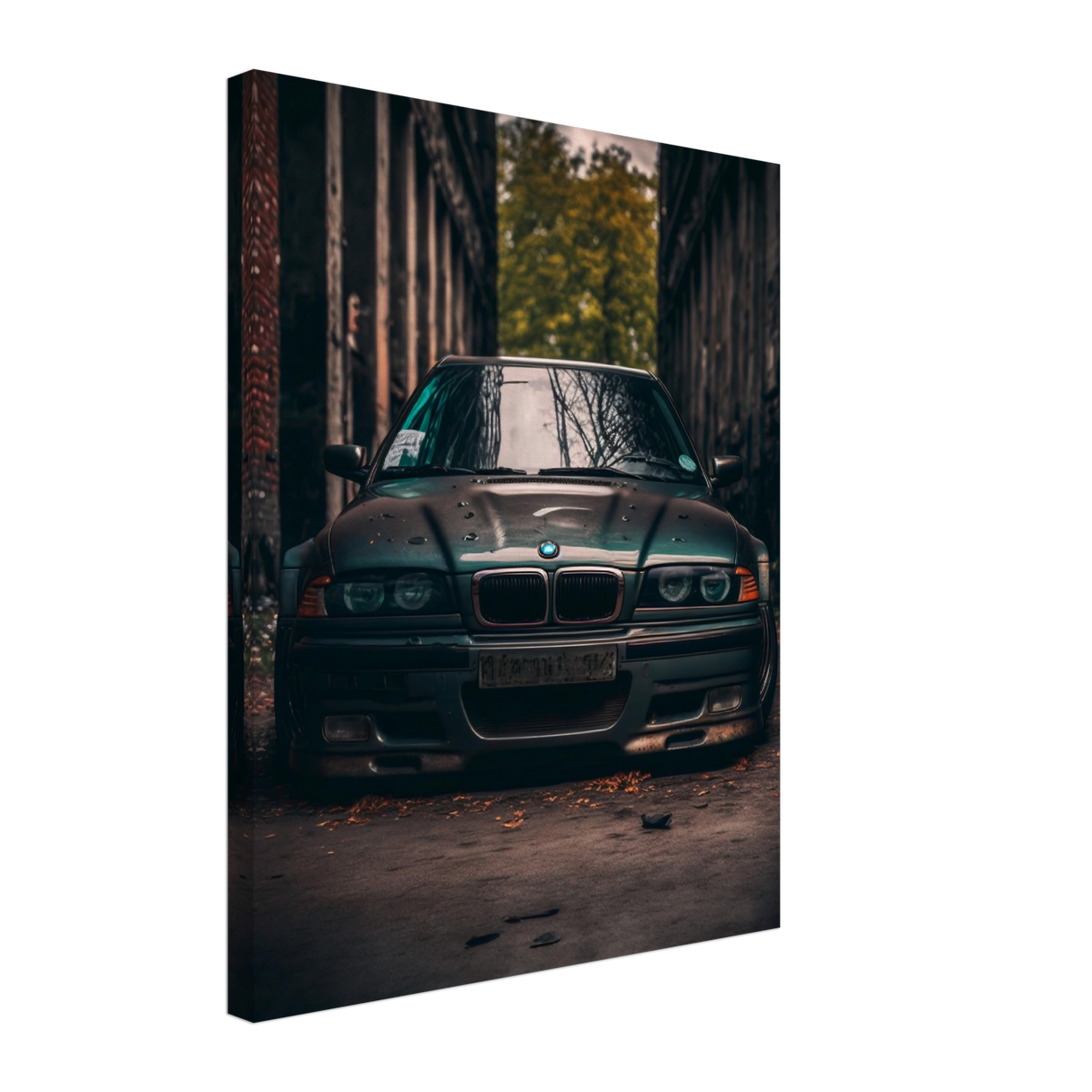 BMW E36 Menace Canvas Print - WallLumi Canvases