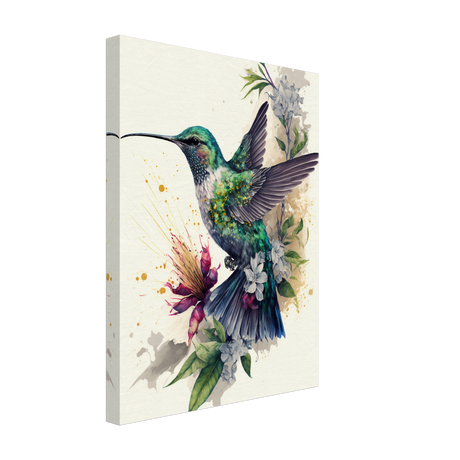 Floral Flutter Canvas Print - WallLumi Canvases