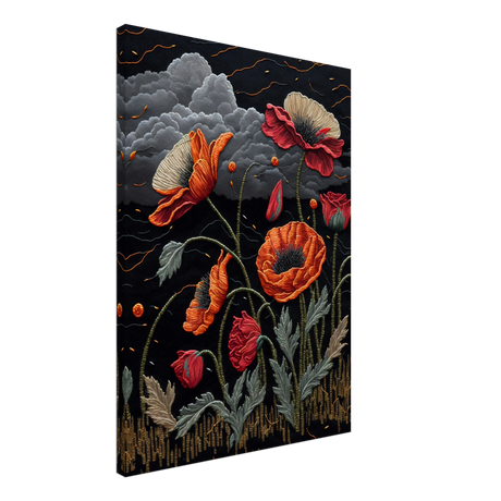 Threaded Botanicals Canvas Print - WallLumi Canvases