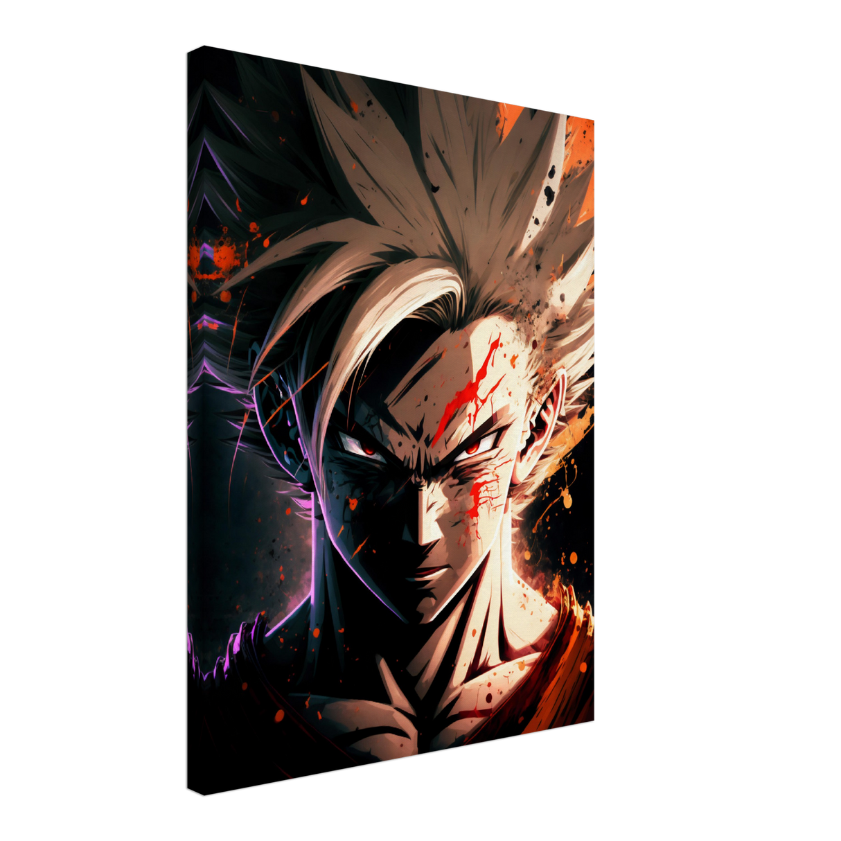 The Legendary Goku Canvas Print - WallLumi Canvases