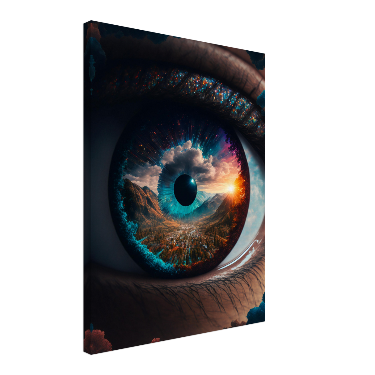 All Seeing Canvas Print - WallLumi Canvases