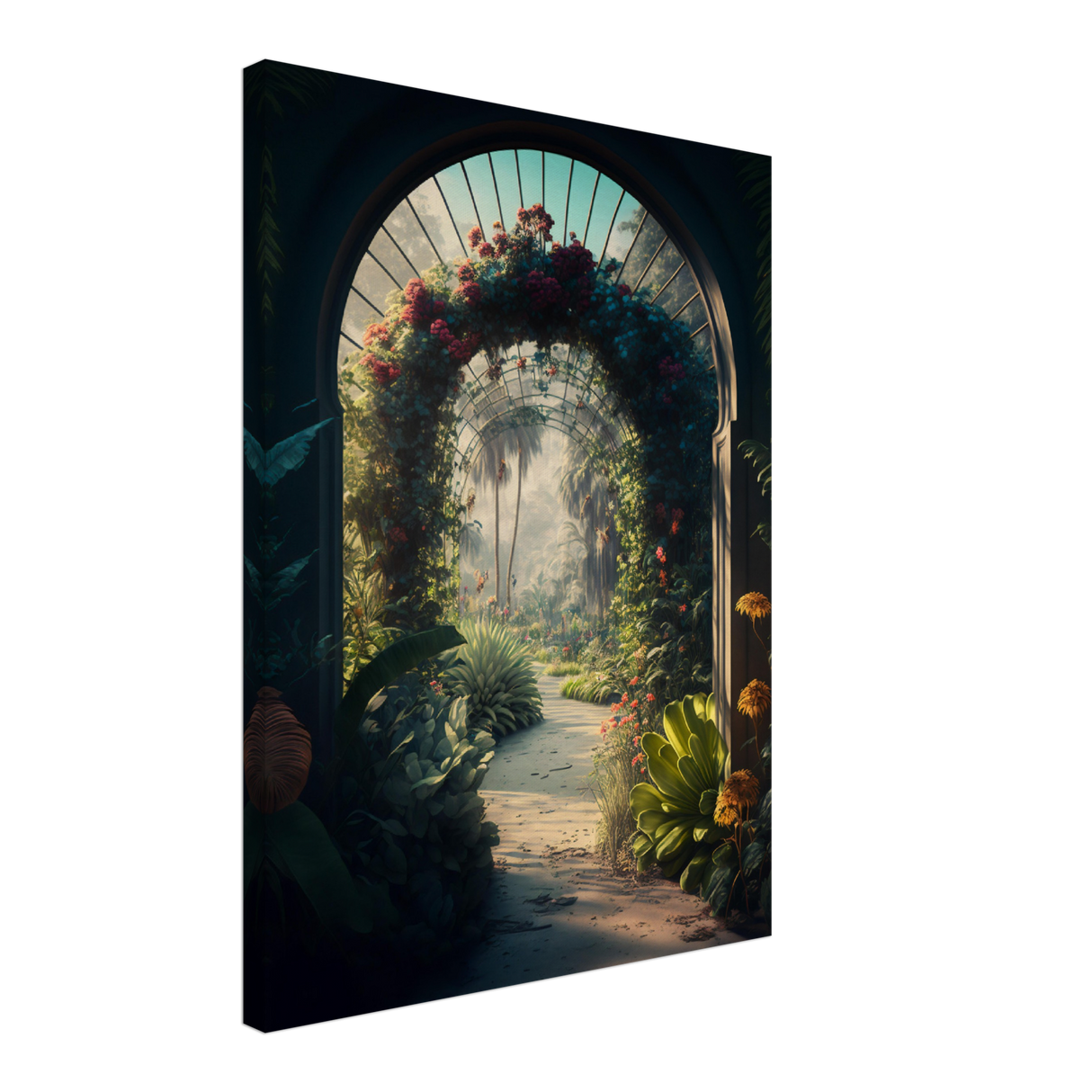 Botanical Garden Canvas Print - WallLumi Canvases