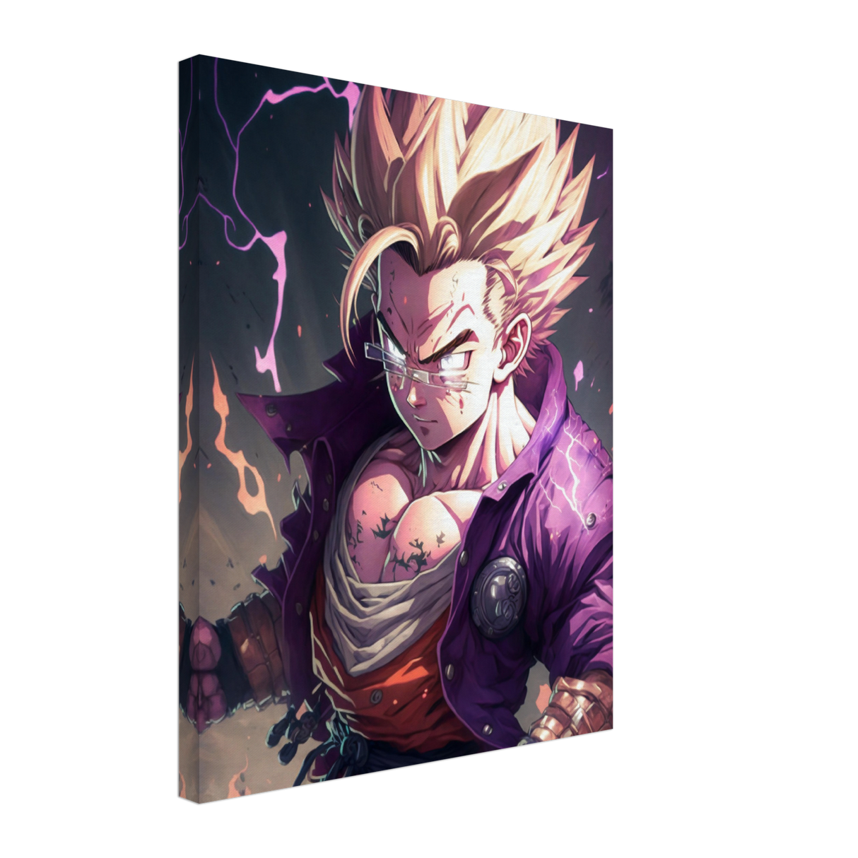 Gohan's Fury Canvas Print - WallLumi Canvases