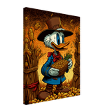 Scrooge's Fortune Canvas Print - WallLumi Canvases