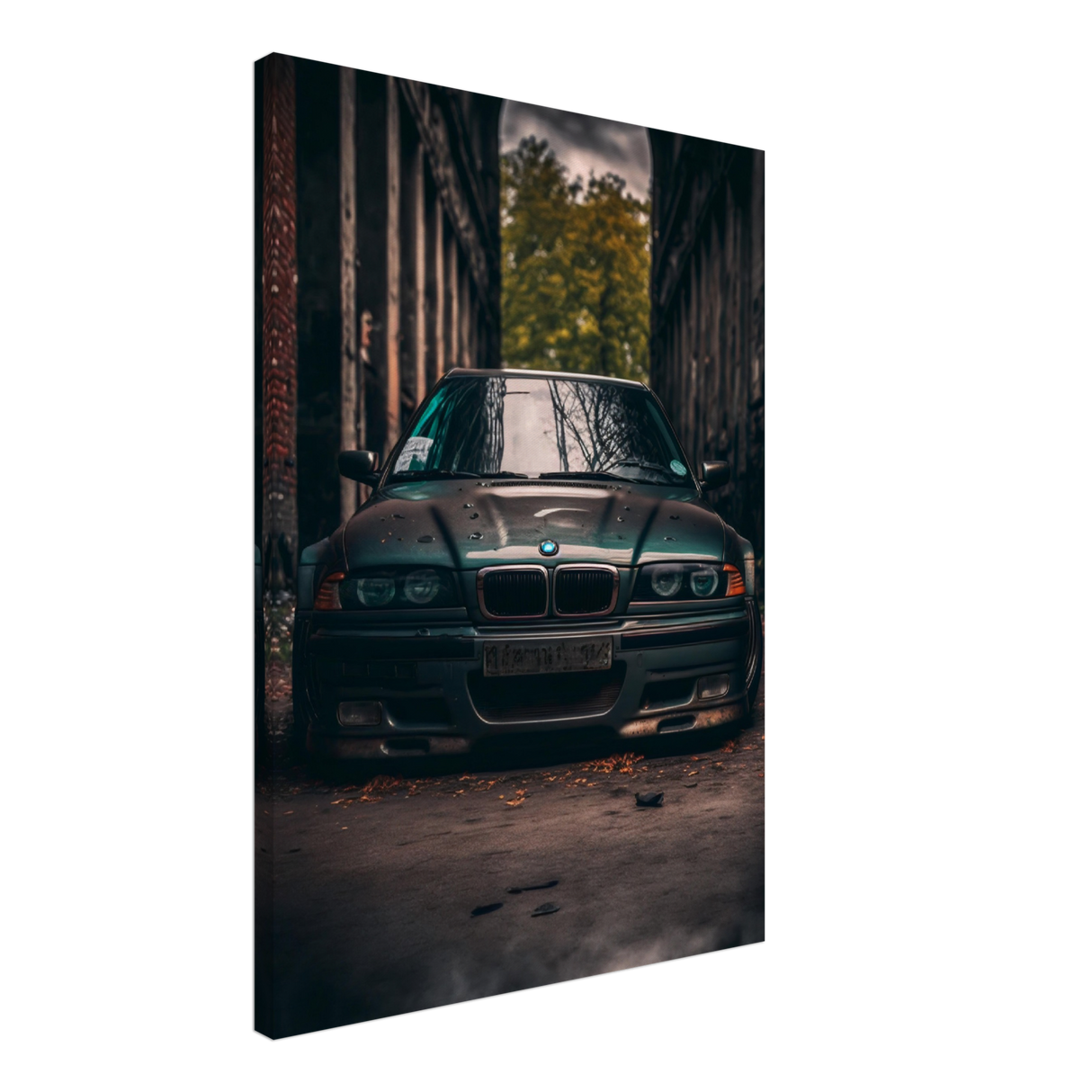 BMW E36 Menace Canvas Print - WallLumi Canvases