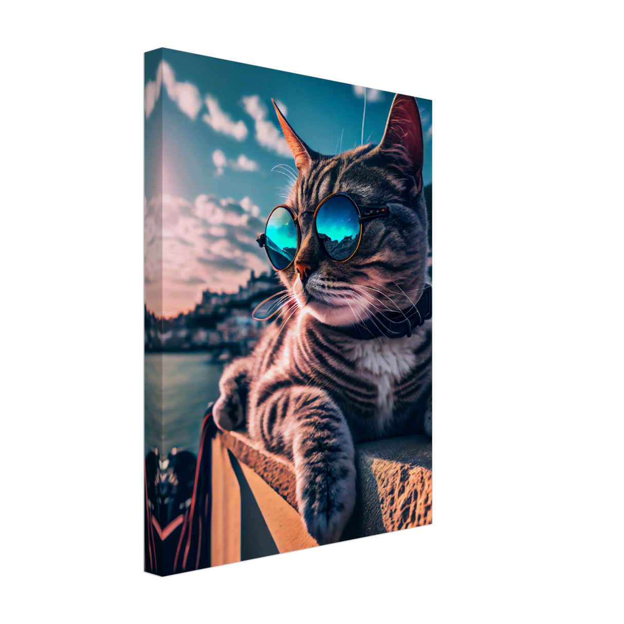 Rooftop Rebel Canvas Print - WallLumi Canvases