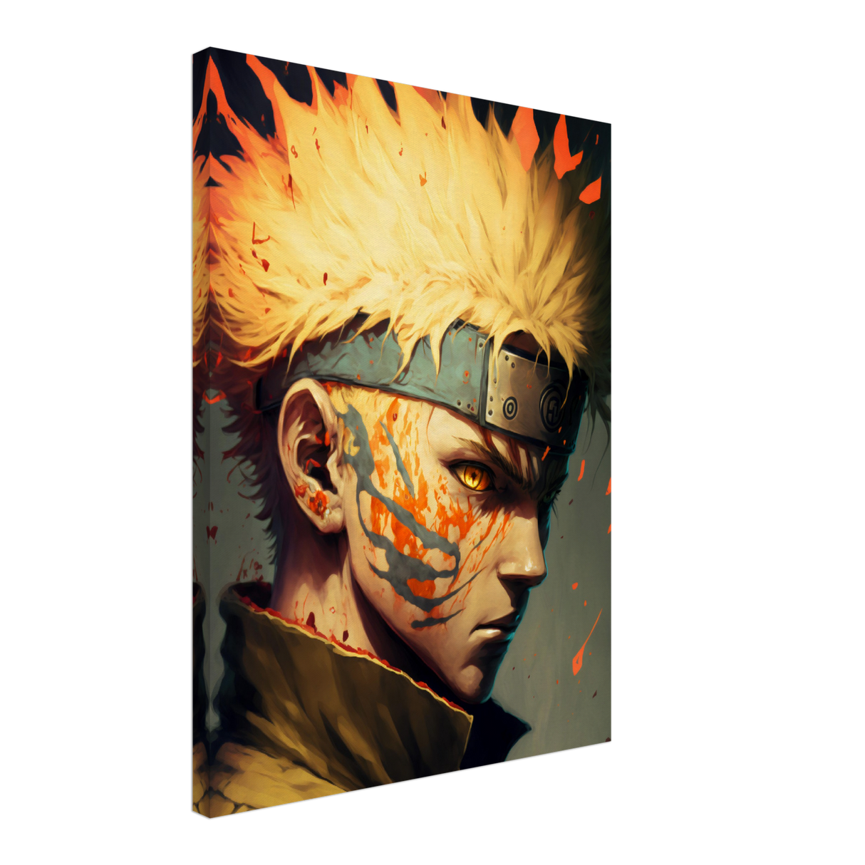 Naruto's Triumph Canvas Print - WallLumi Canvases