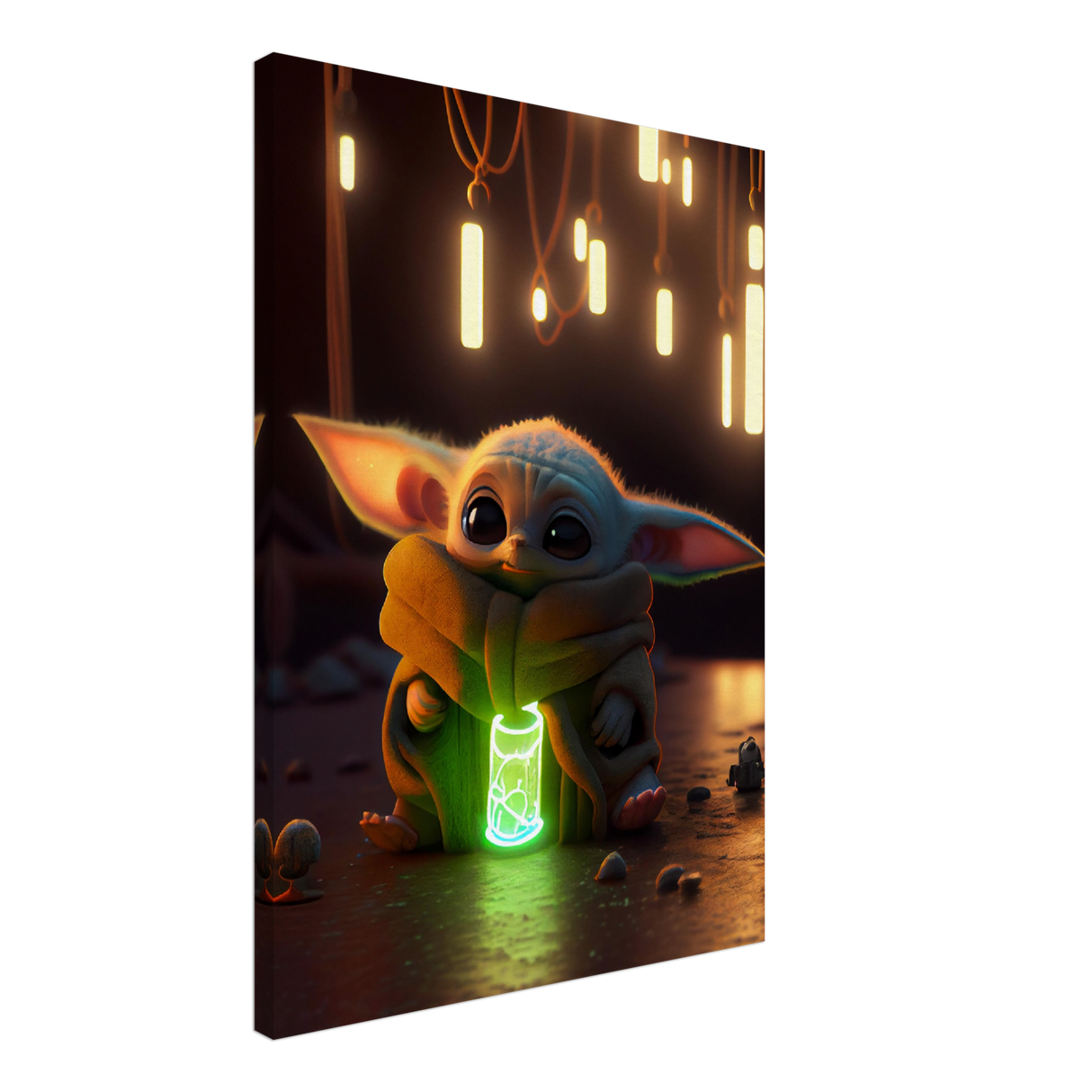 Baby Yoda - WallLumi