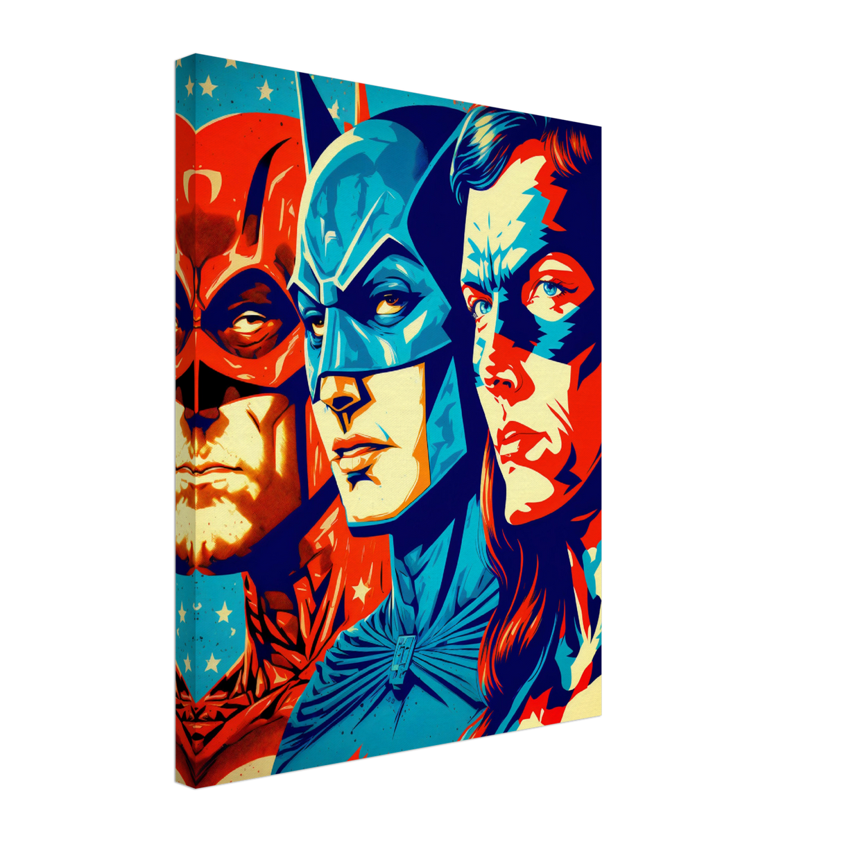 Pop Culture Crusaders Canvas Print - WallLumi Canvases