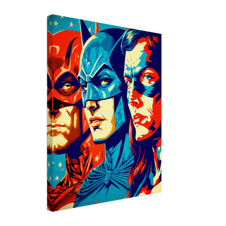 Pop Culture Crusaders Canvas Print - WallLumi Canvases