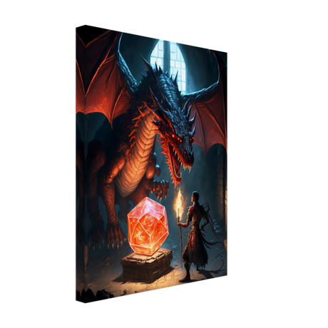 The Dungeon Delve Canvas Print - WallLumi Canvases