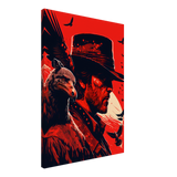 Deadly Frontier Canvas Print - WallLumi Canvases