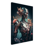 Robo-Flora Canvas Print - WallLumi Canvases